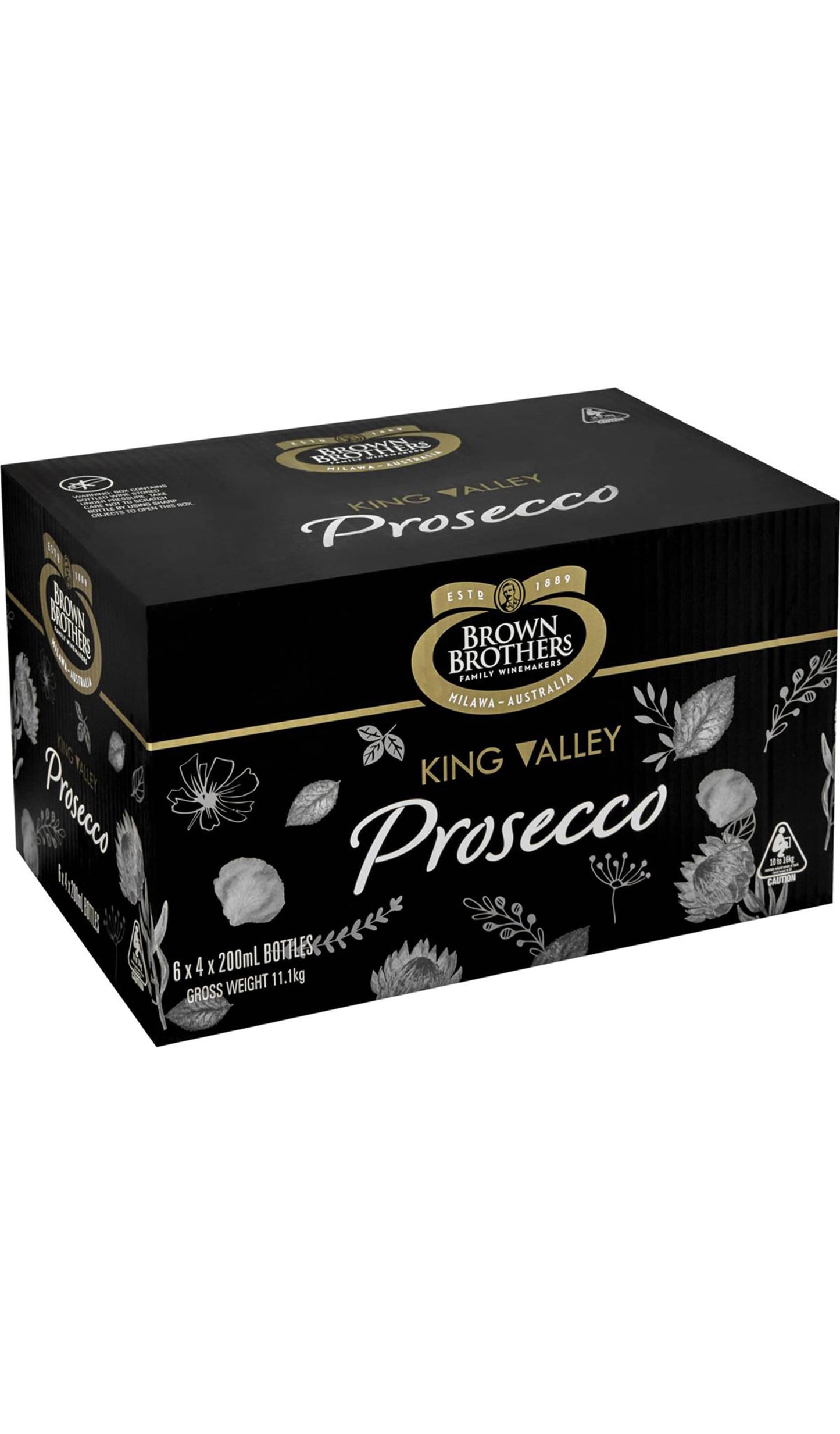 Find out more or buy Brown Brothers Prosecco NV Case 24x200mL Piccolo online at WIne Sellers Direct - Australia's independent liquor specialists at the best prices.