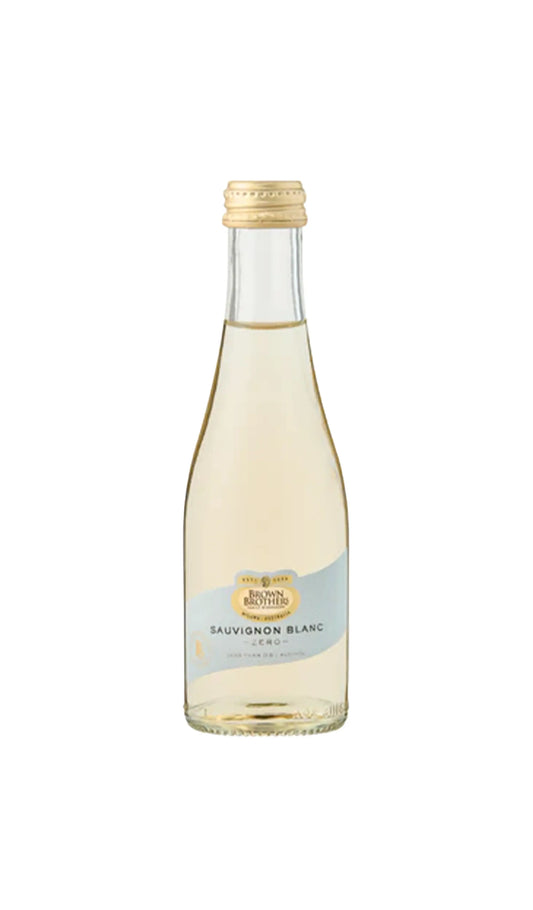Buy Brown Brothers Sauvignon Blanc Zero Piccolo 200mL 4 & 24 packs available at Wine Sellers Direct's best prices.
