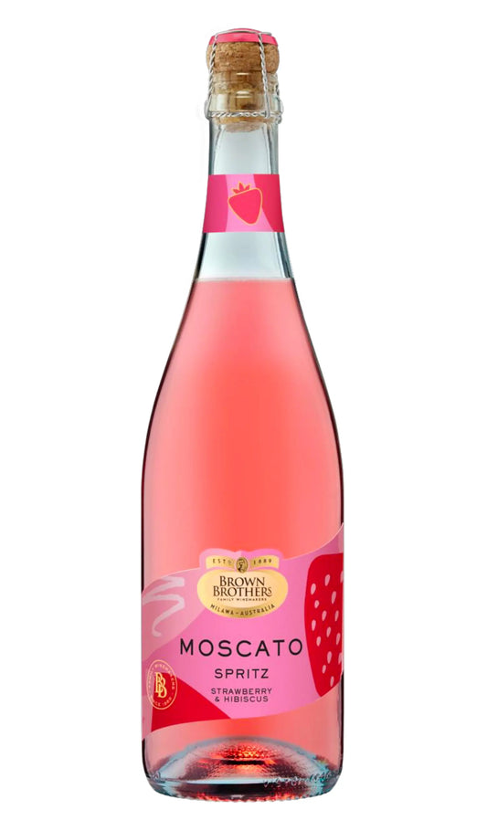 Brown Brothers Moscato Spritz Strawberry & Hibiscus 750mL bottle