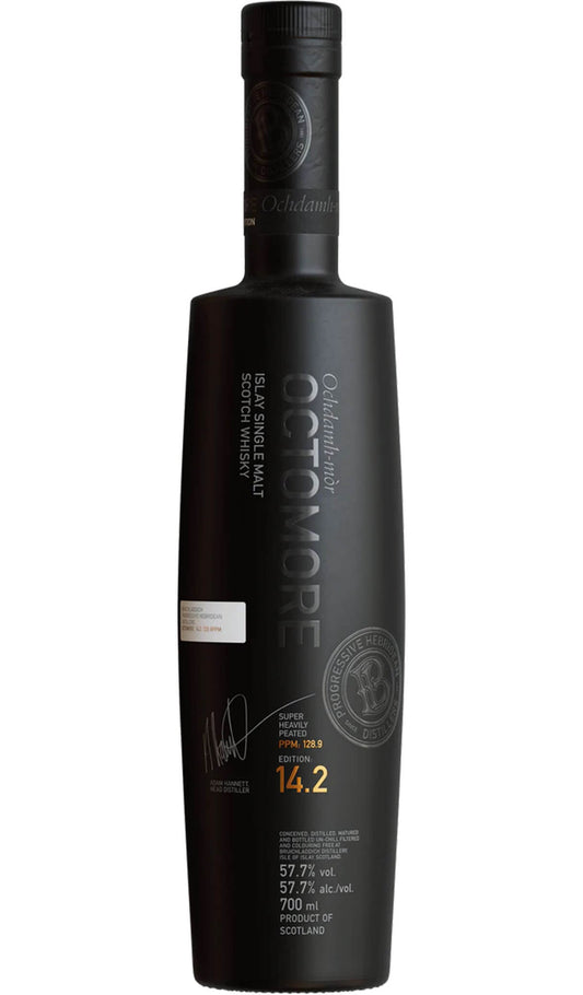 Find out more, explore the range and purchase Bruichladdich Octomore 14.2 Edition 700mL available online at Wine Sellers Direct - Australia's independent liquor specialists.