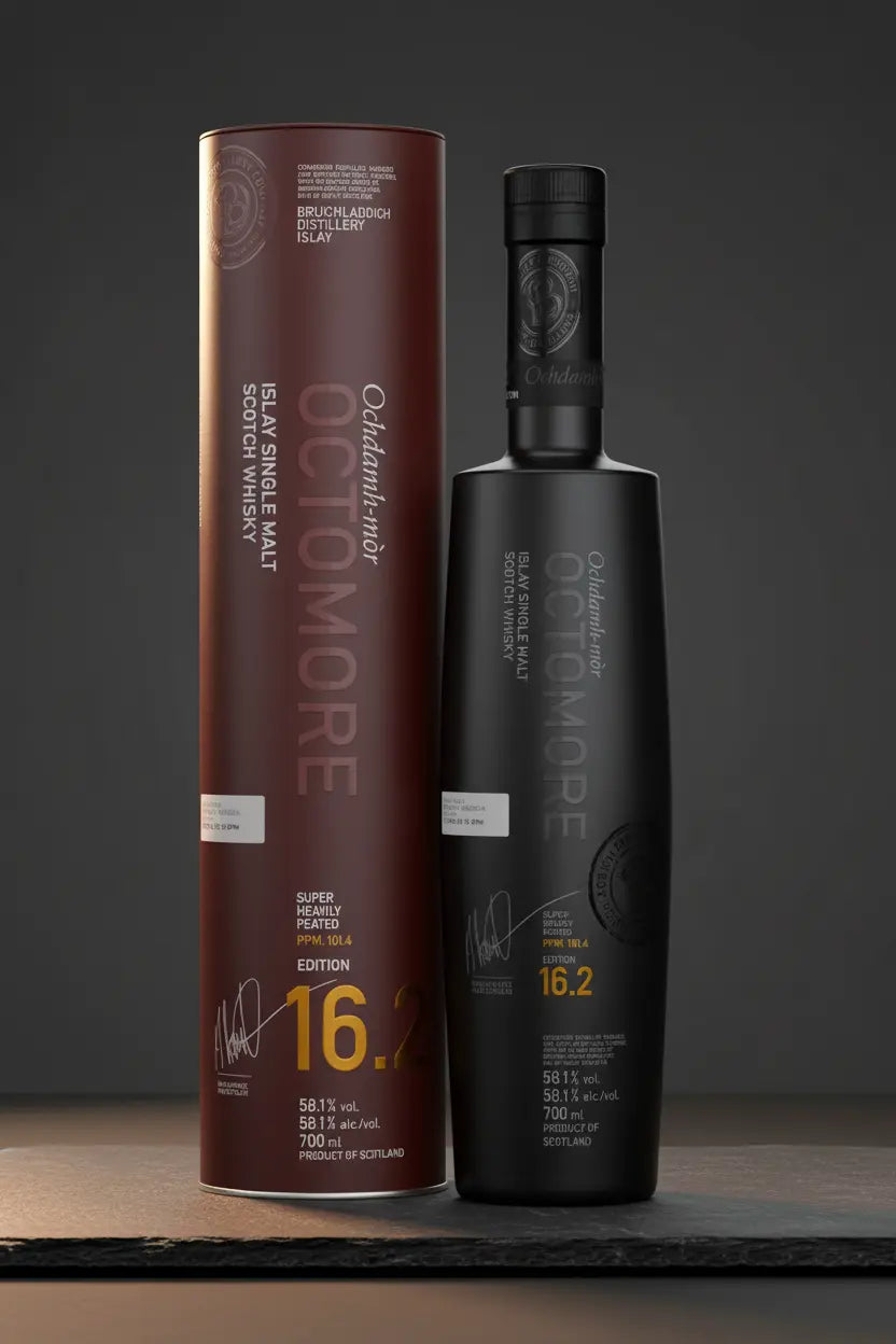 Bruichladdich Octomore 16.2 Edition Islay Single Malt Scotch Whisky 700mL