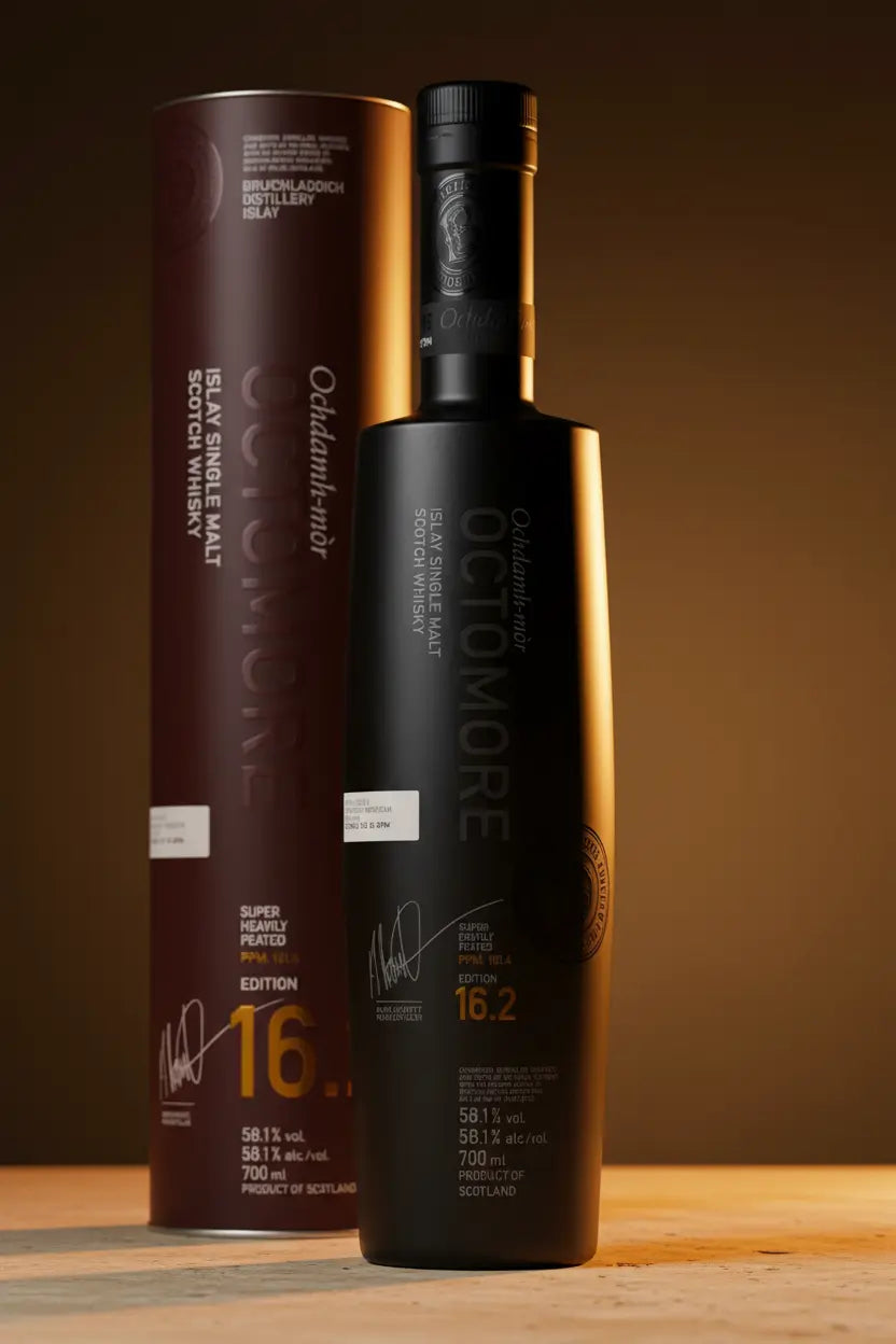Bruichladdich Octomore 16.2 Edition Islay Single Malt Scotch Whisky 700mL