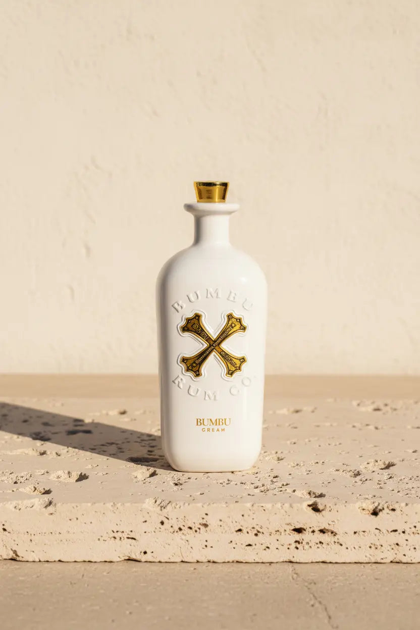Bumbu Crème Rum Cream Liqueur 700mL white bottle.