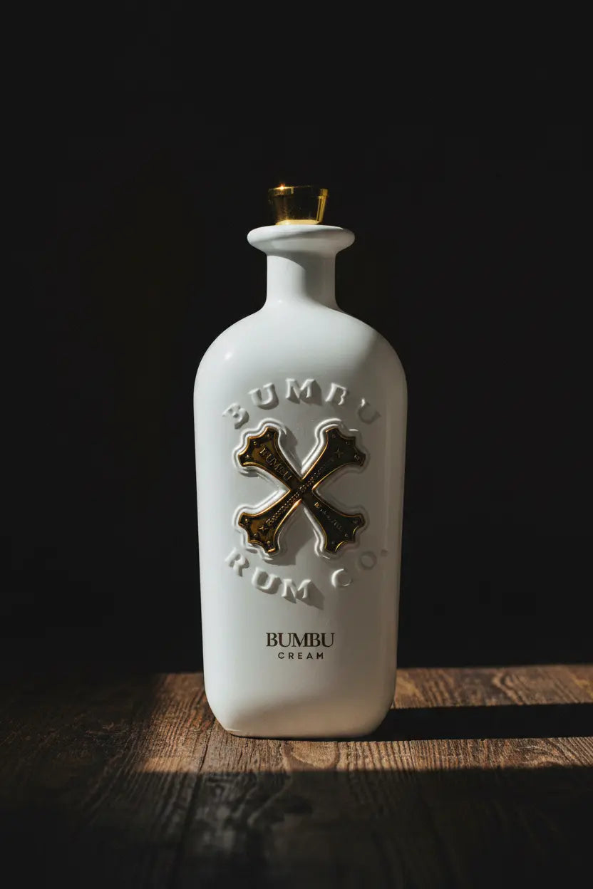 Bumbu Crème Rum Cream Liqueur 700mL white bottle.