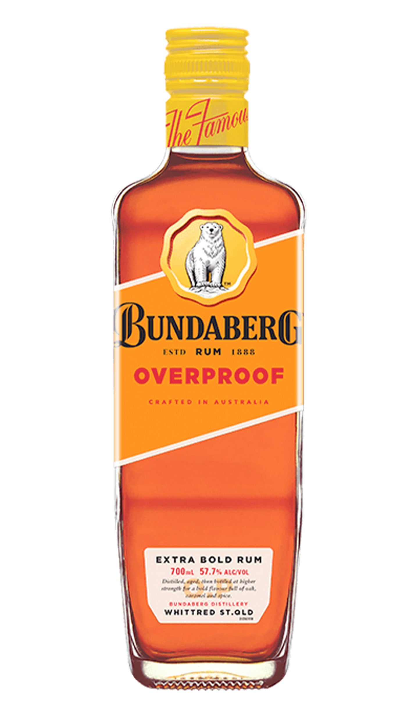 Find out more or buy Bundaberg Rum Overproof 57.7% online at Wine Sellers Direct - Australia’s independent liquor specialists.