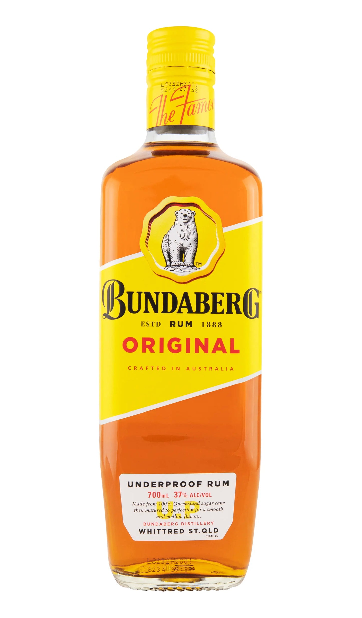 Buy Bundaberg Rum Original Underproof 700ml online at Wine Sellers Direct's best prices.