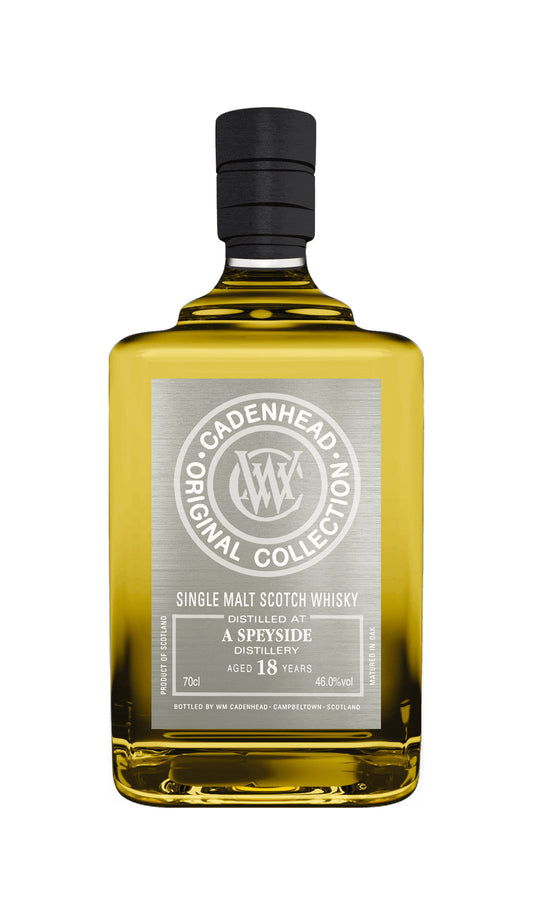 Find out more or buy Cadenhead’s A Speyside Distillery 18 Year Old Single Malt Scotch Whisky 700mL available at Wine Sellers Direct's best prices - Australia's independent liquor specialists.
