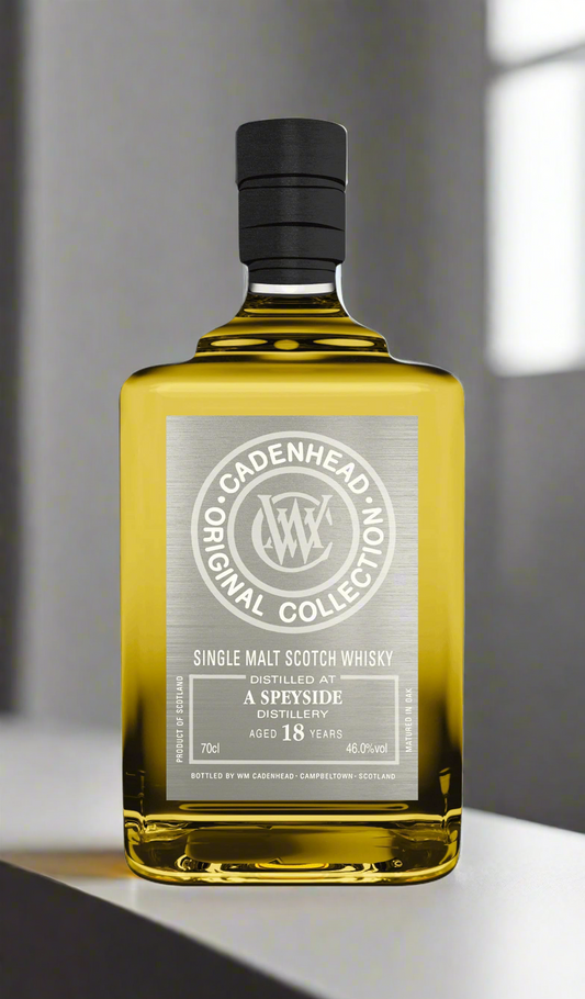 Find out more or buy Cadenhead’s A Speyside Distillery 18 Year Old Single Malt Scotch Whisky 700mL available at Wine Sellers Direct's best prices - Australia's independent liquor specialists.