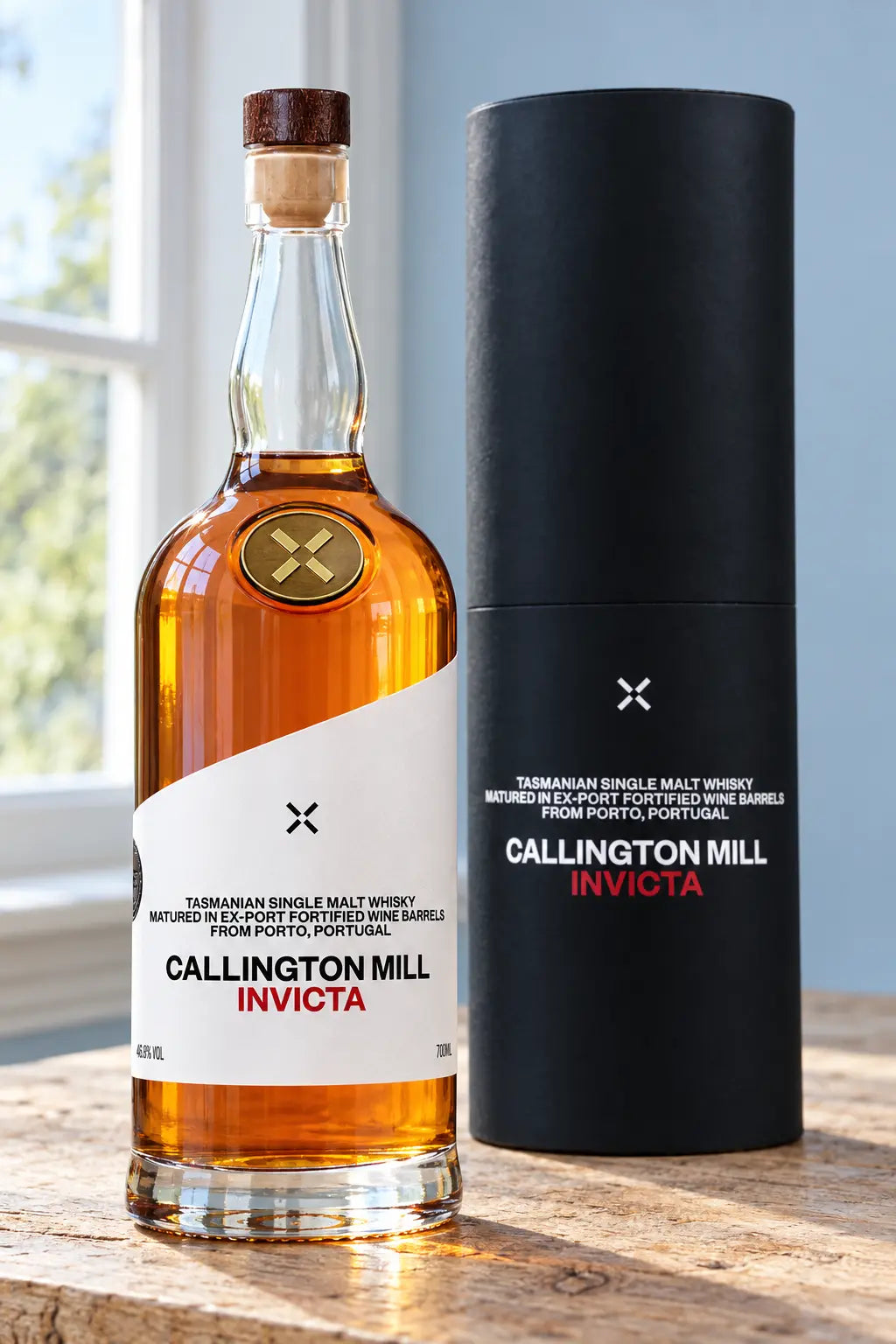 Callington Mill Invicta Single Malt Whisky 700mL bottle fromTasmania