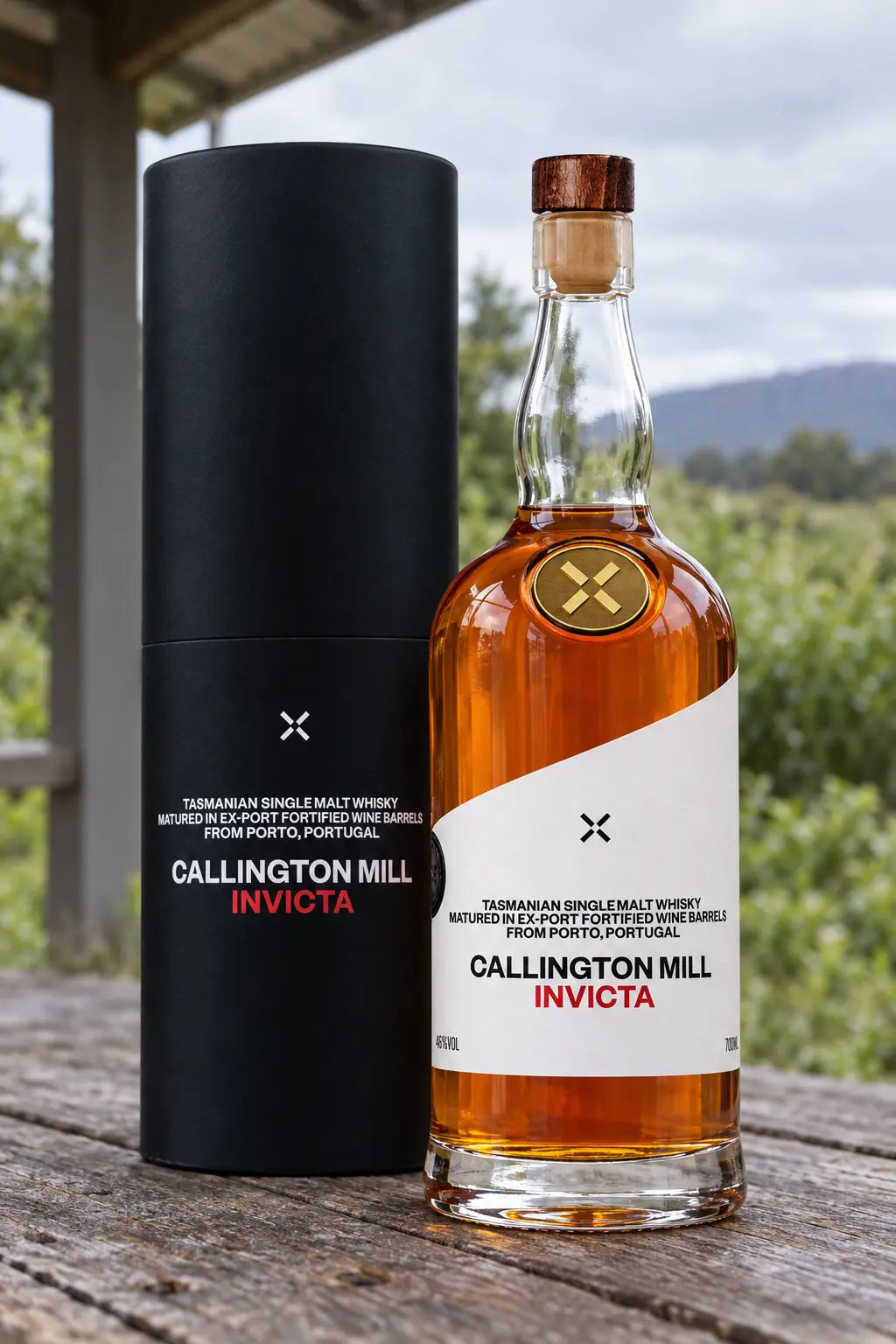 Callington Mill Invicta Single Malt Whisky 700mL bottle fromTasmania