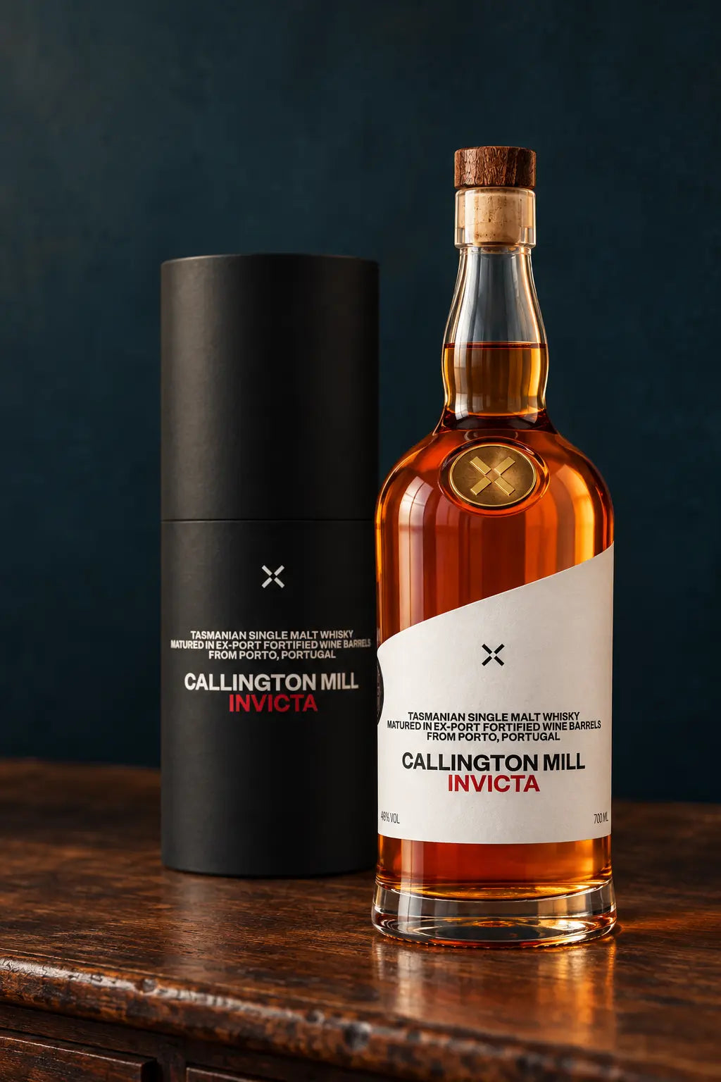 Callington Mill Invicta Single Malt Whisky 700mL bottle fromTasmania