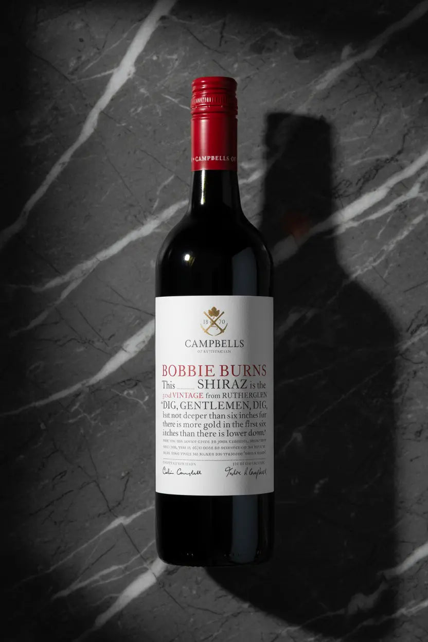 Find out more or buy Campbells Bobbie Burns Shiraz 2022 (Rutherglen) online at Wine Sellers Direct's best prices.