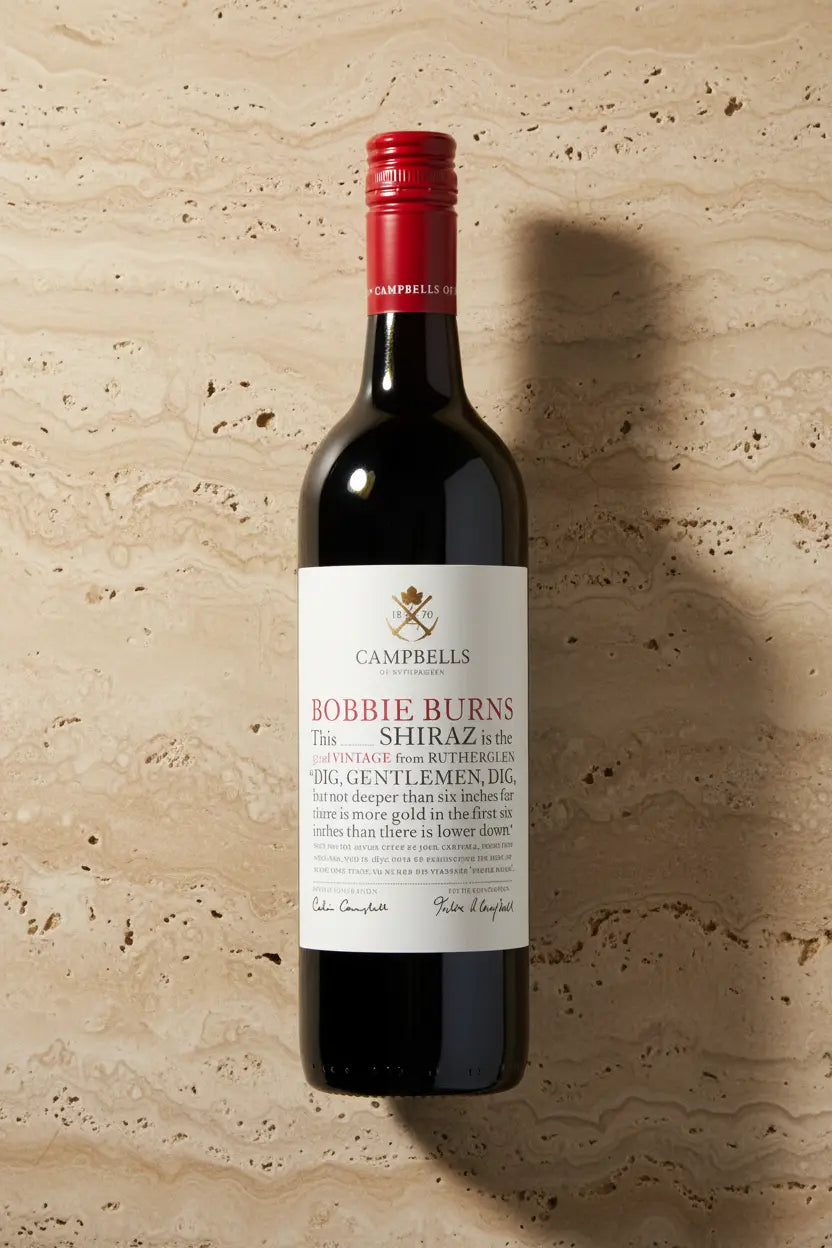 Find out more or buy Campbells Bobbie Burns Shiraz 2022 (Rutherglen) online at Wine Sellers Direct's best prices.