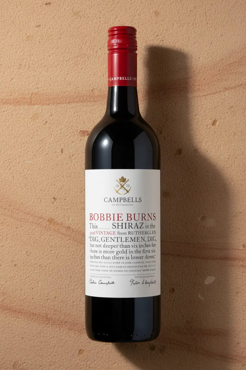 Find out more or buy Campbells Bobbie Burns Shiraz 2022 (Rutherglen) online at Wine Sellers Direct's best prices.