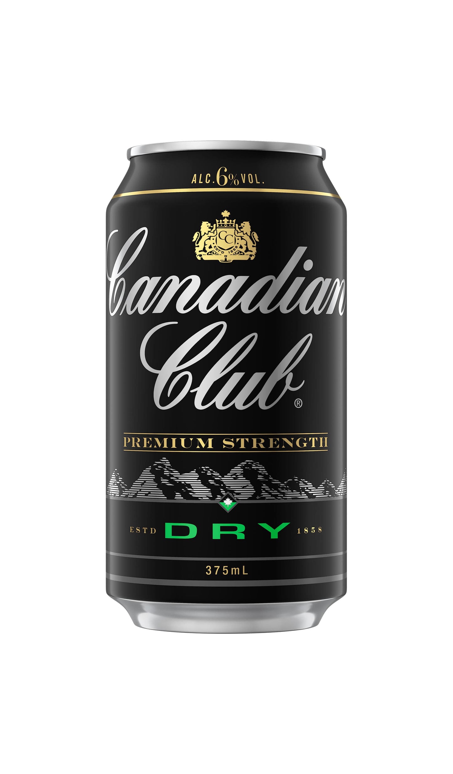 Shop Canadian Club Whisky & Dry Premium Strength 6% Can 375mL available at Wine Sellers Direct's best prices.