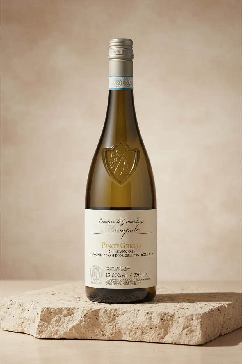 Buy Cantina di Gambellara Monopolio Pinot Grigio 2025 from Italy online at Wine Sellers Direct's best prices.