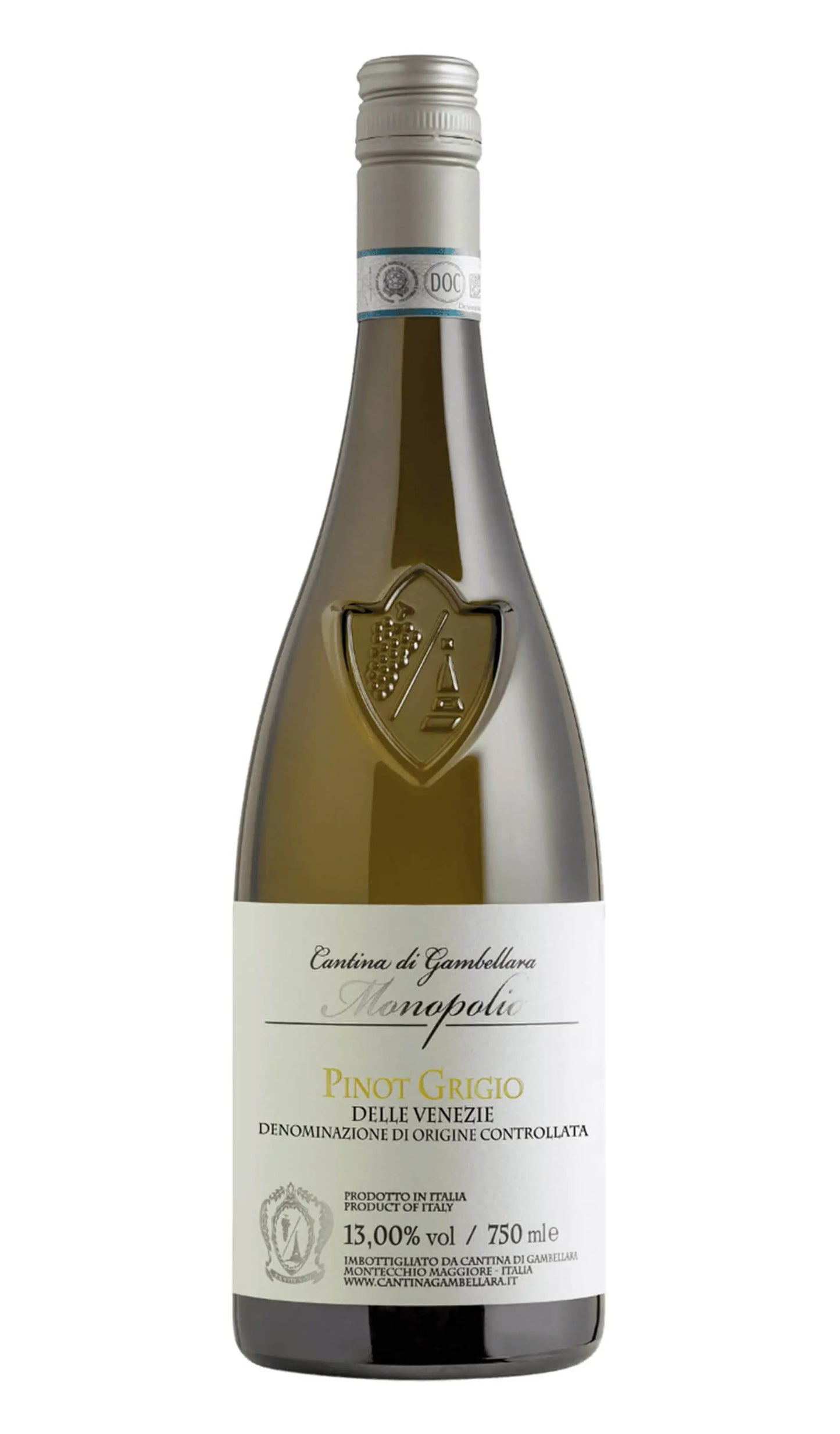 Buy Cantina di Gambellara Monopolio Pinot Grigio 2025 from Italy online at Wine Sellers Direct's best prices.