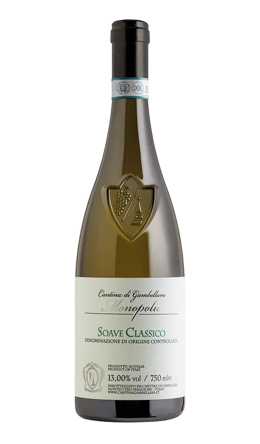 Buy Cantina di Gambellara Monopolio Soave 2024 (Italy) available at Wine Sellers Direct's best prices.
