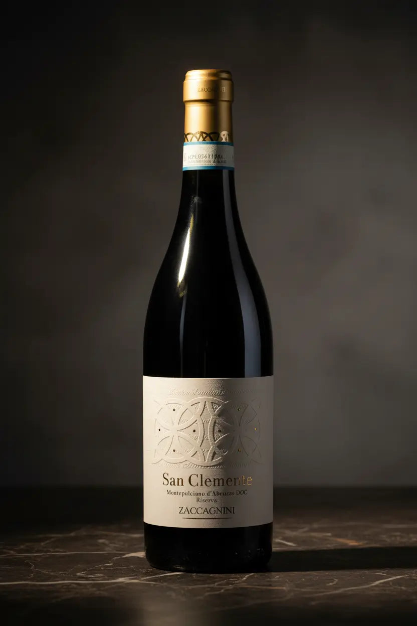 Cantina Zaccagnini San Clemente Montepulciano Riserva 2021 750ml bottle from Abruzzo