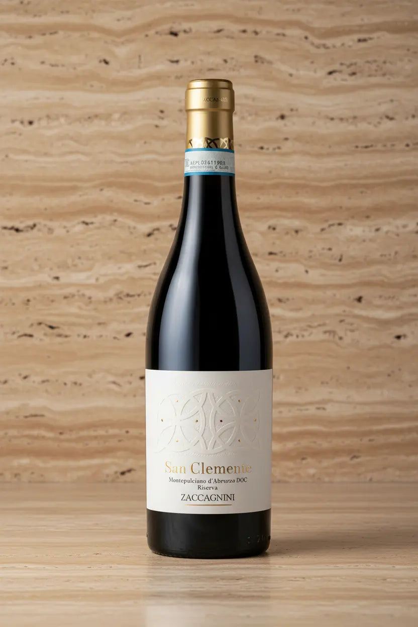Cantina Zaccagnini San Clemente Montepulciano Riserva 2021 750ml bottle from Abruzzo