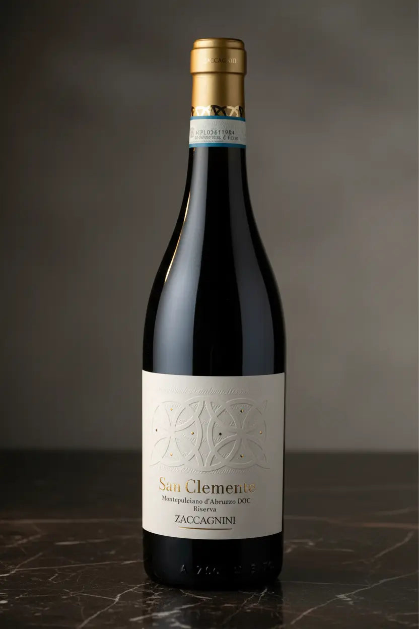 Cantina Zaccagnini San Clemente Montepulciano Riserva 2021 750ml bottle from Abruzzo
