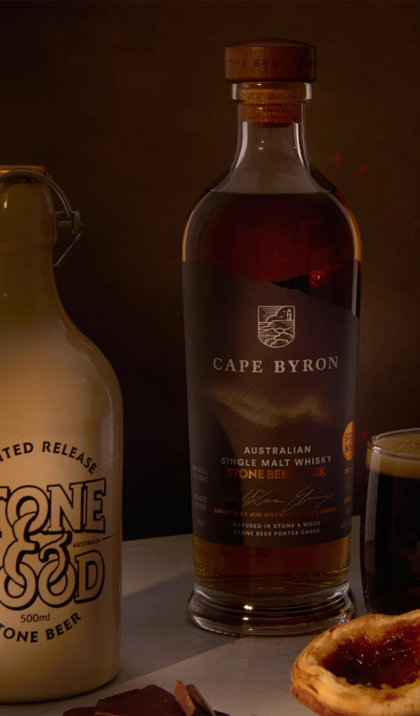 Find out more or buy Cape Byron Stone Beer Cask Single Malt Whisky 700mL available at Wine Sellers Direct's best prices - Australia's independent liquor specialists.