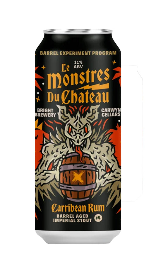 Find out more or buy Carwyn x Bright Le Monstres Caribbean Rum Barrel Aged Stout #4 at Wine Seller's Direct's best prices.