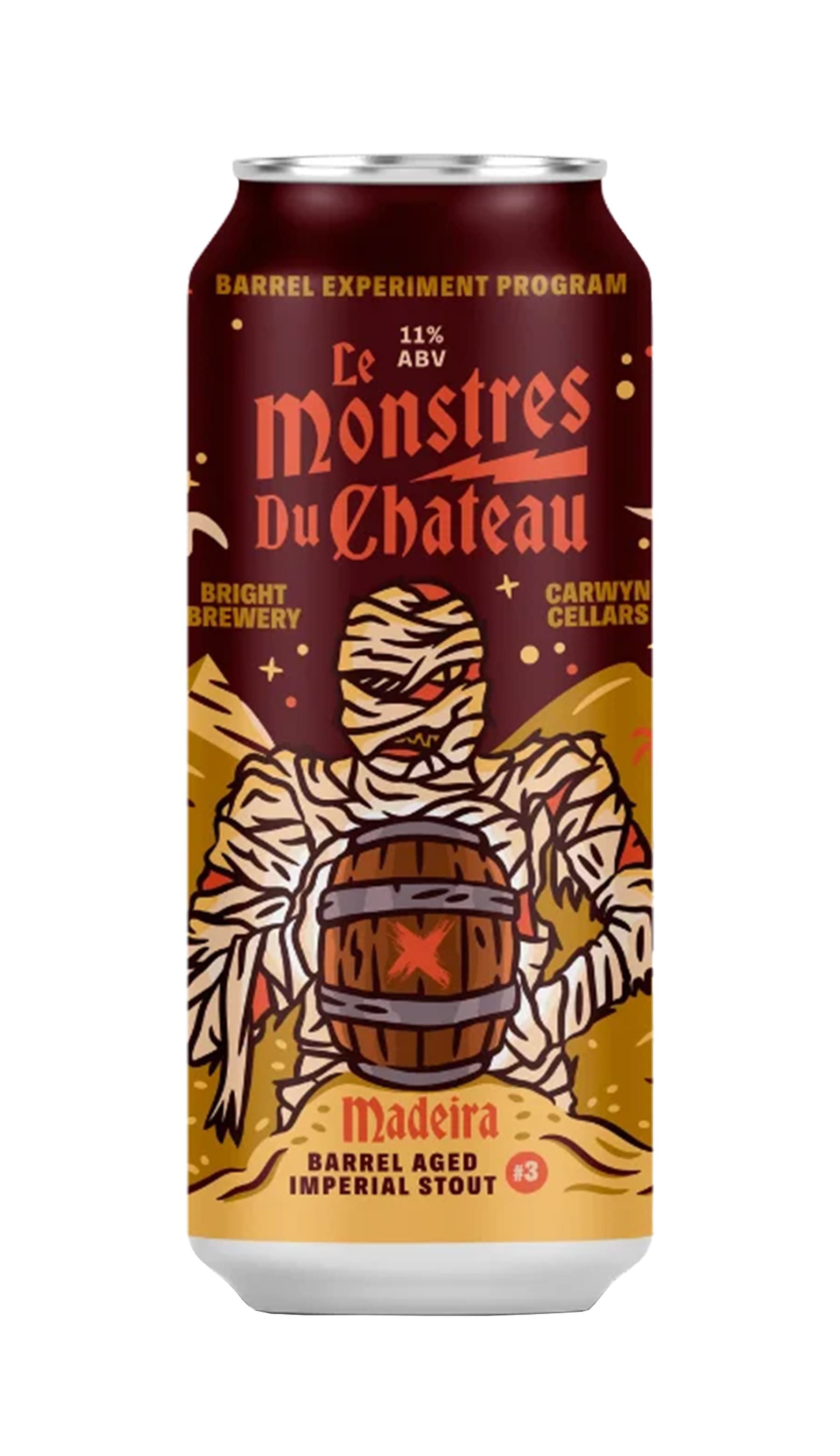 Carwyn x Bright Le Monstres Madeira Barrel Aged Stout #3 - Wine Sellers Direct