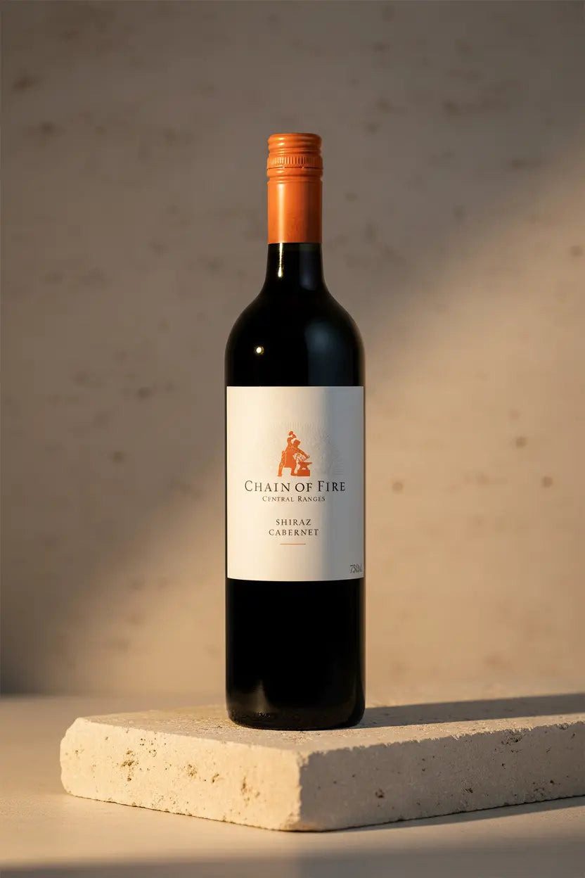 Buy Chain Of Fire Shiraz Cabernet 2024 available at Wine Sellers Direct's best prices.