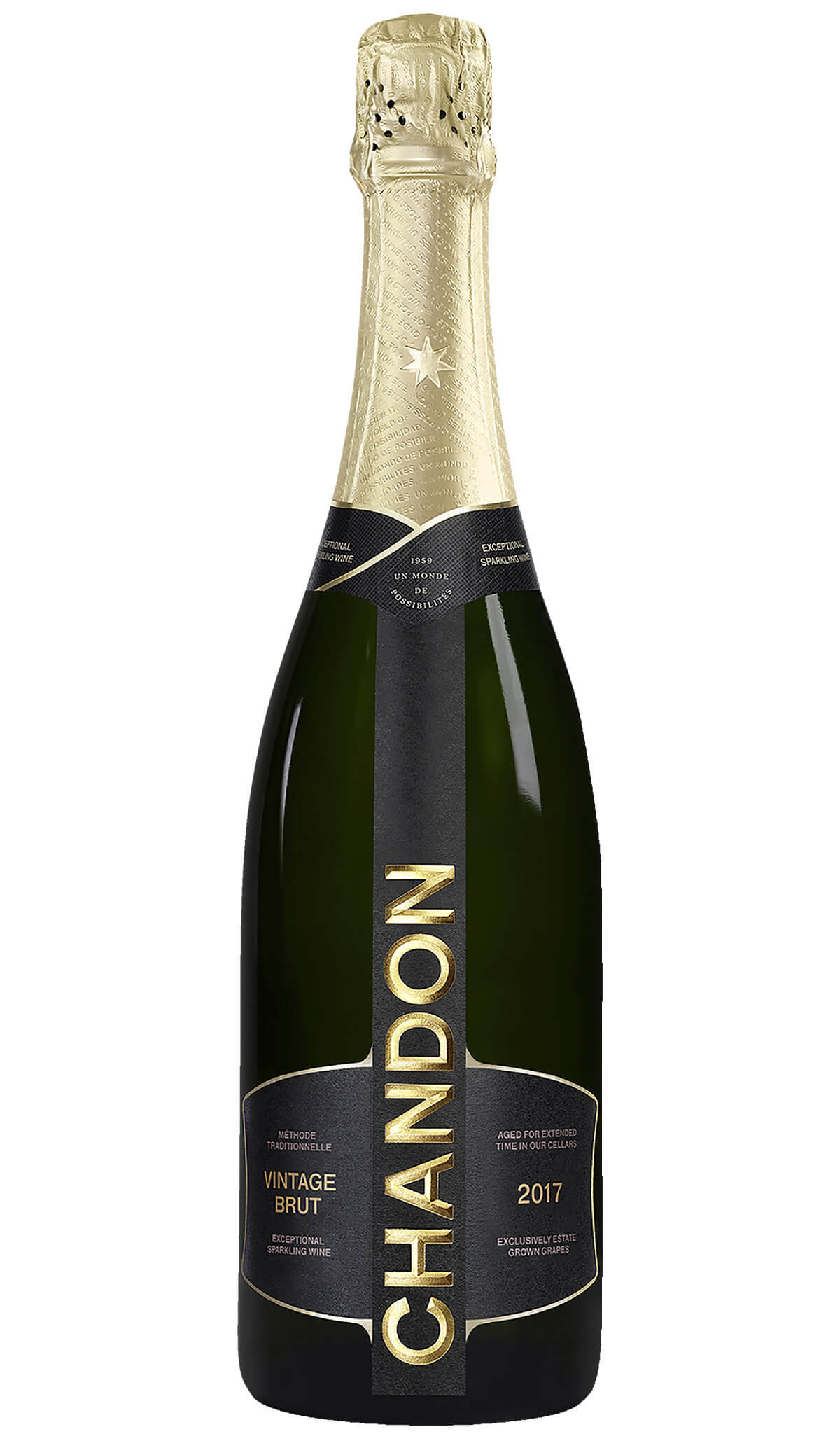 Find out more, explore the range and purchase Chandon Vintage Sparkling Brut 2017 available online at Wine Sellers Direct - Australia's independent liquor specialists.
