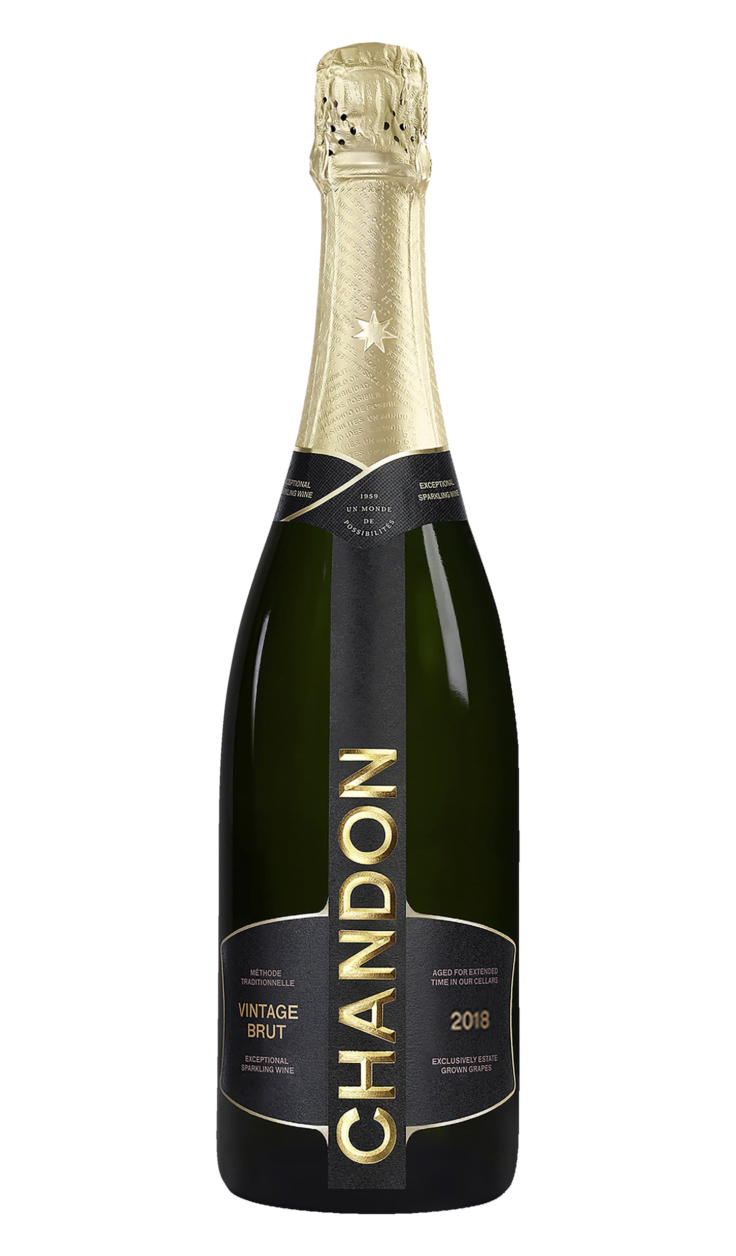 Find out more, explore the range and purchase Chandon Vintage Sparkling Brut 2018 available online at Wine Sellers Direct's best prices - Australia's independent liquor specialists.