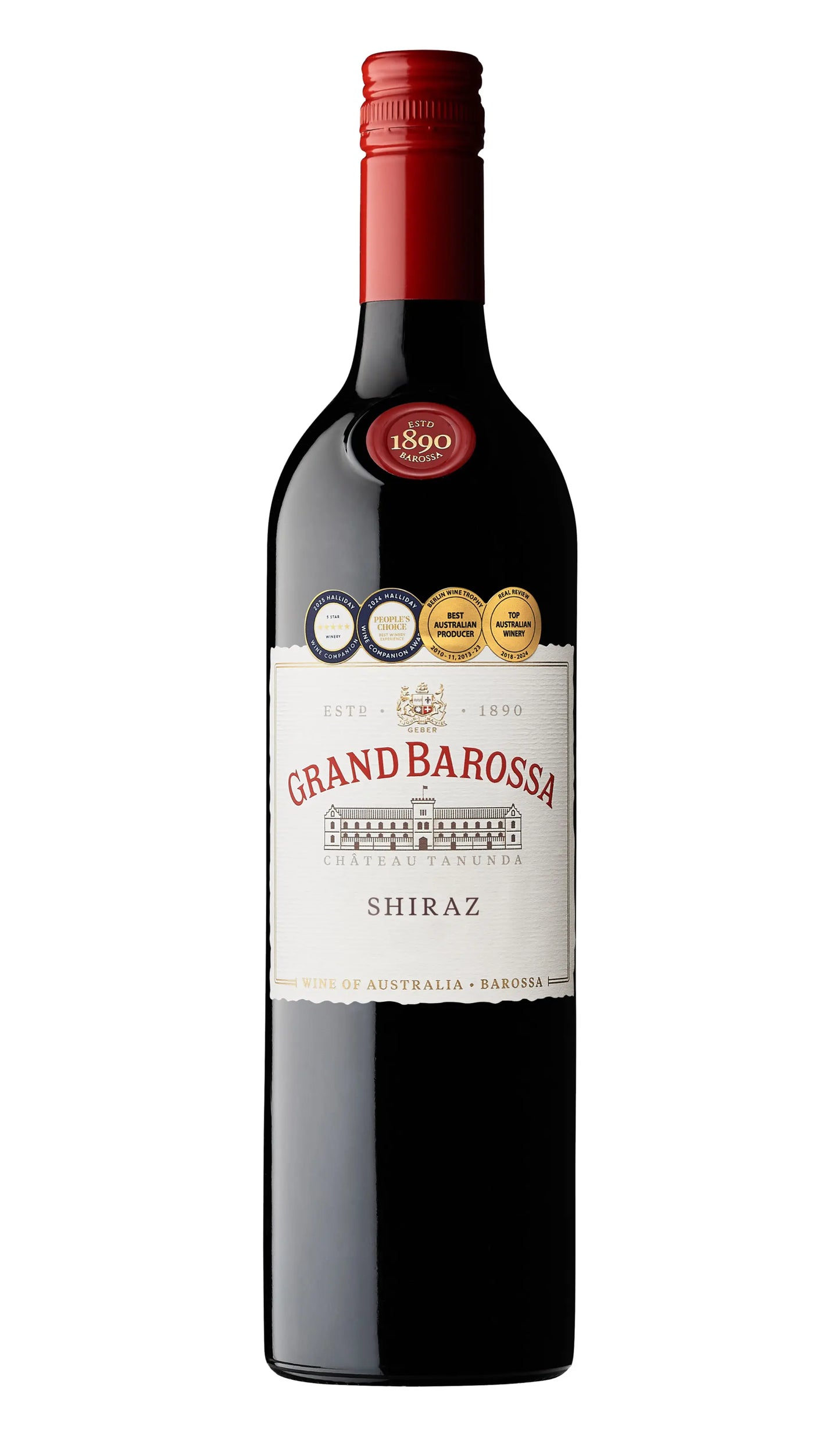 Buy Château Tanunda Grand Barossa Shiraz 2024 online at Wine Sellers Directs best prices.