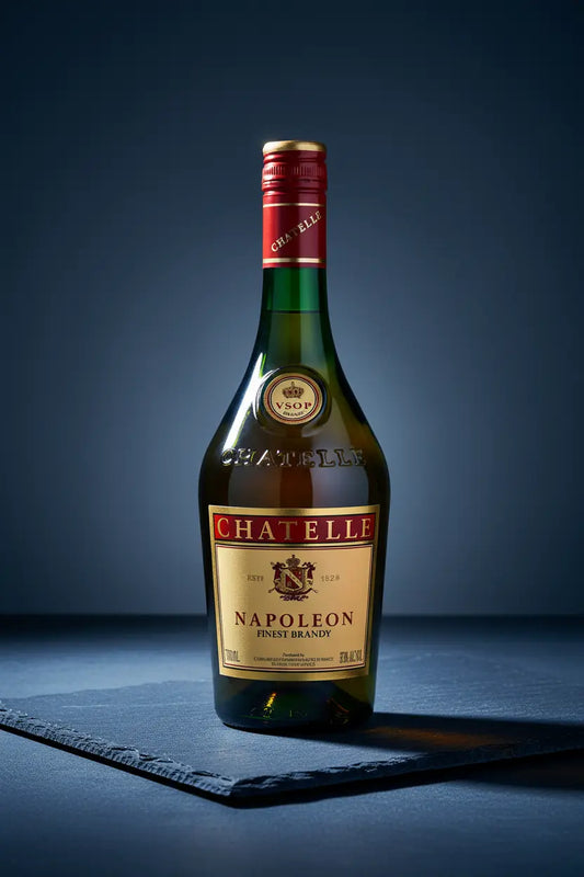 Find out more or buy Chatelle Napoleon VSOP Brandy 700ml (France) online at Wine Sellers Direct.