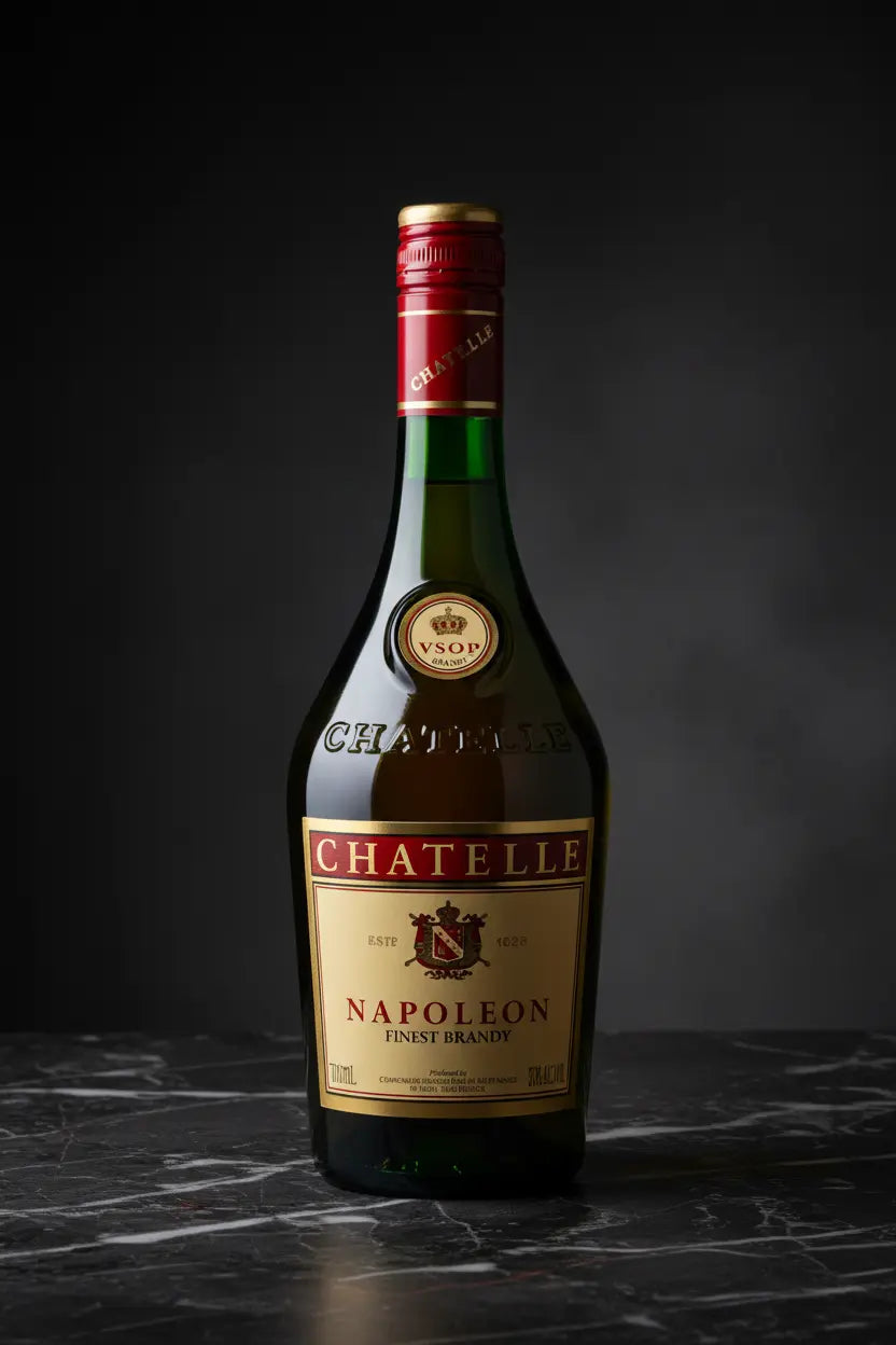 Find out more or buy Chatelle Napoleon VSOP Brandy 700ml (France) online at Wine Sellers Direct.