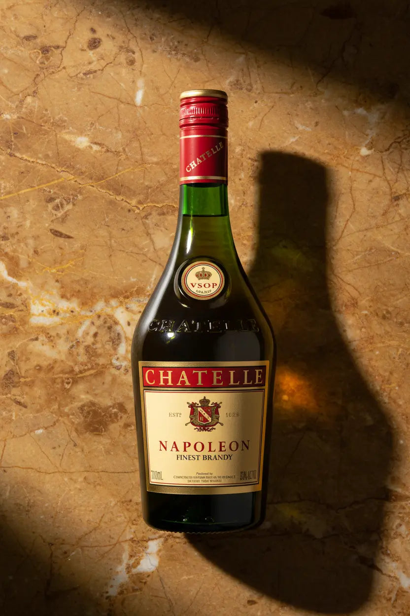 Find out more or buy Chatelle Napoleon VSOP Brandy 700ml (France) online at Wine Sellers Direct.