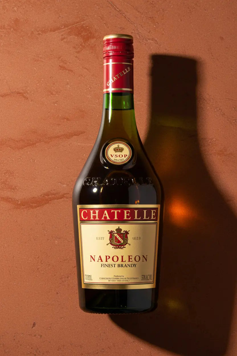 Find out more or buy Chatelle Napoleon VSOP Brandy 700ml (France) online at Wine Sellers Direct.