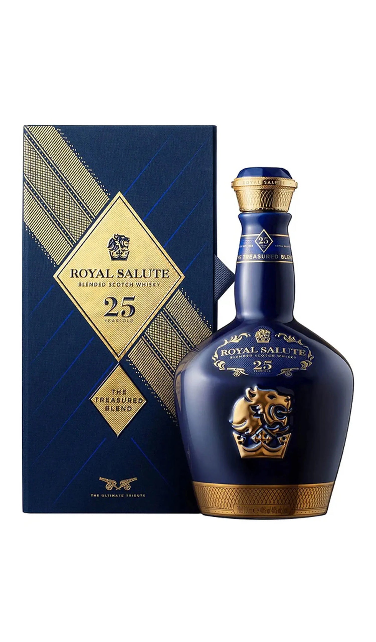 Buy Chivas Royal Salute 25 Year Old Scotch Whisky 700ml online at Wine Sellers Direct's best prices.