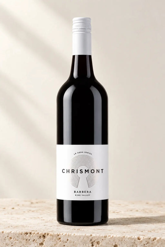 Chrismont La Zona Barbera 2024 750mL bottle of red wine from King Valley