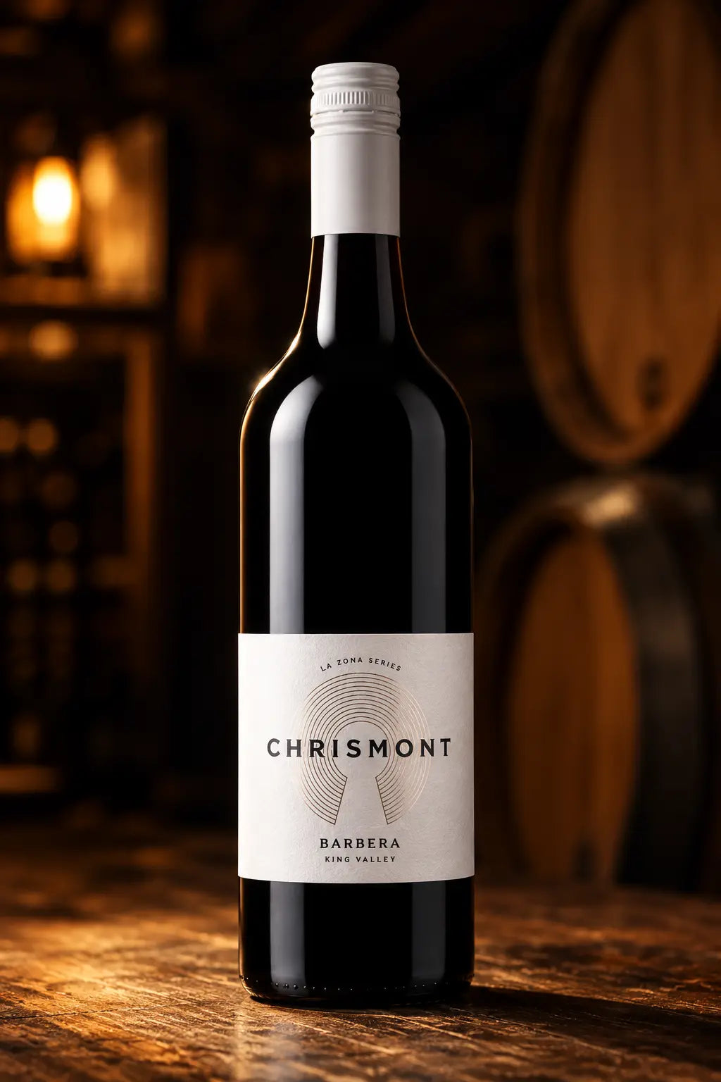 Chrismont La Zona Barbera 2024 750mL bottle of red wine from King Valley