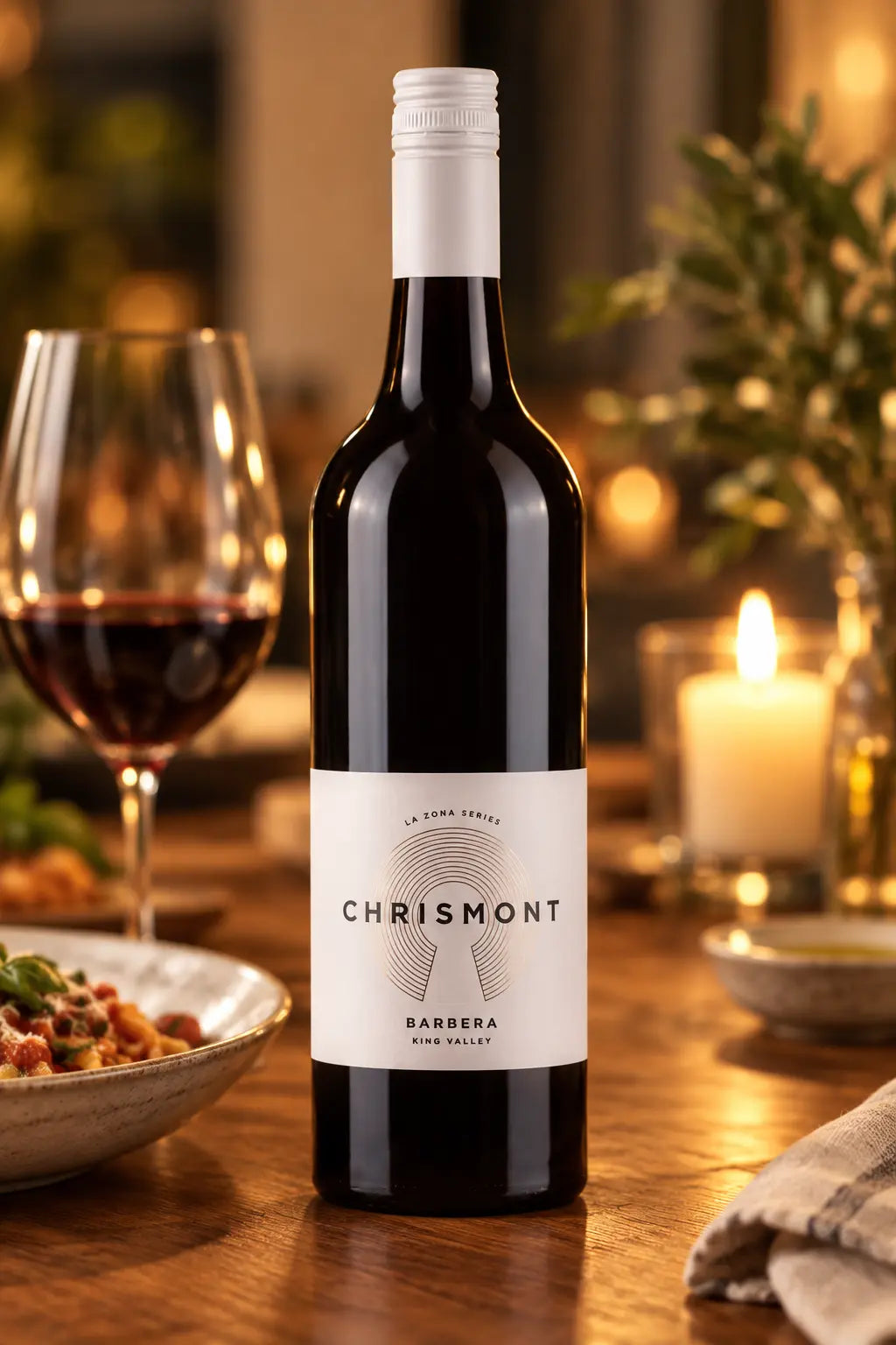 Chrismont La Zona Barbera 2024 750mL bottle of red wine from King Valley