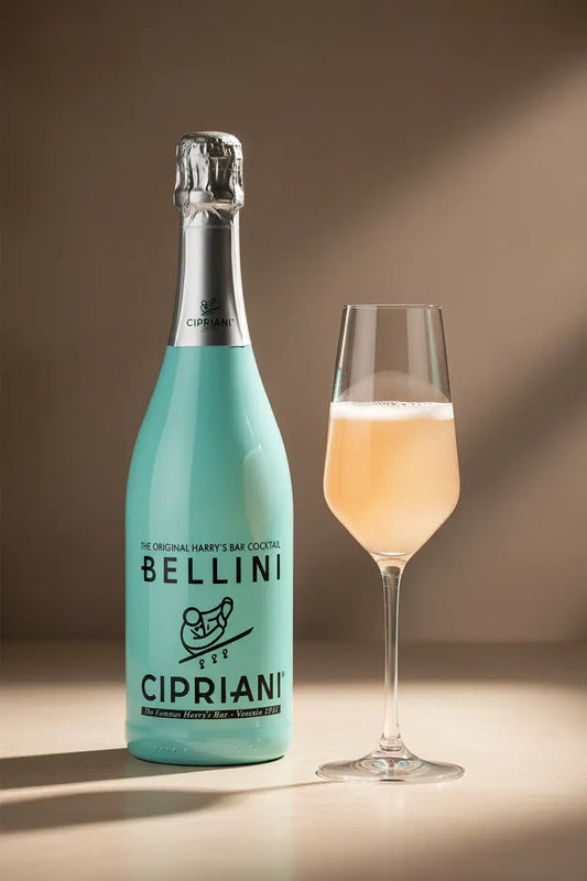 Buy Bellini Cipriani Peach Prosecco Cocktail NV 750ml online at Wine Sellers Direct's best prices.