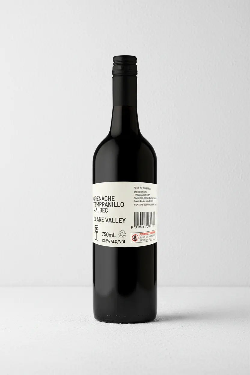 Find out more and buy Tim Adams Cleanskin Grenache Tempranillo Malbec 2022 Clare Valley online at Wine Sellers Direct's best prices.