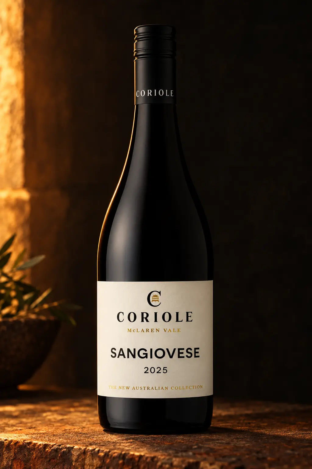Coriole Sangiovese 2025 750mL bottle of red wine from McLaren Vale.