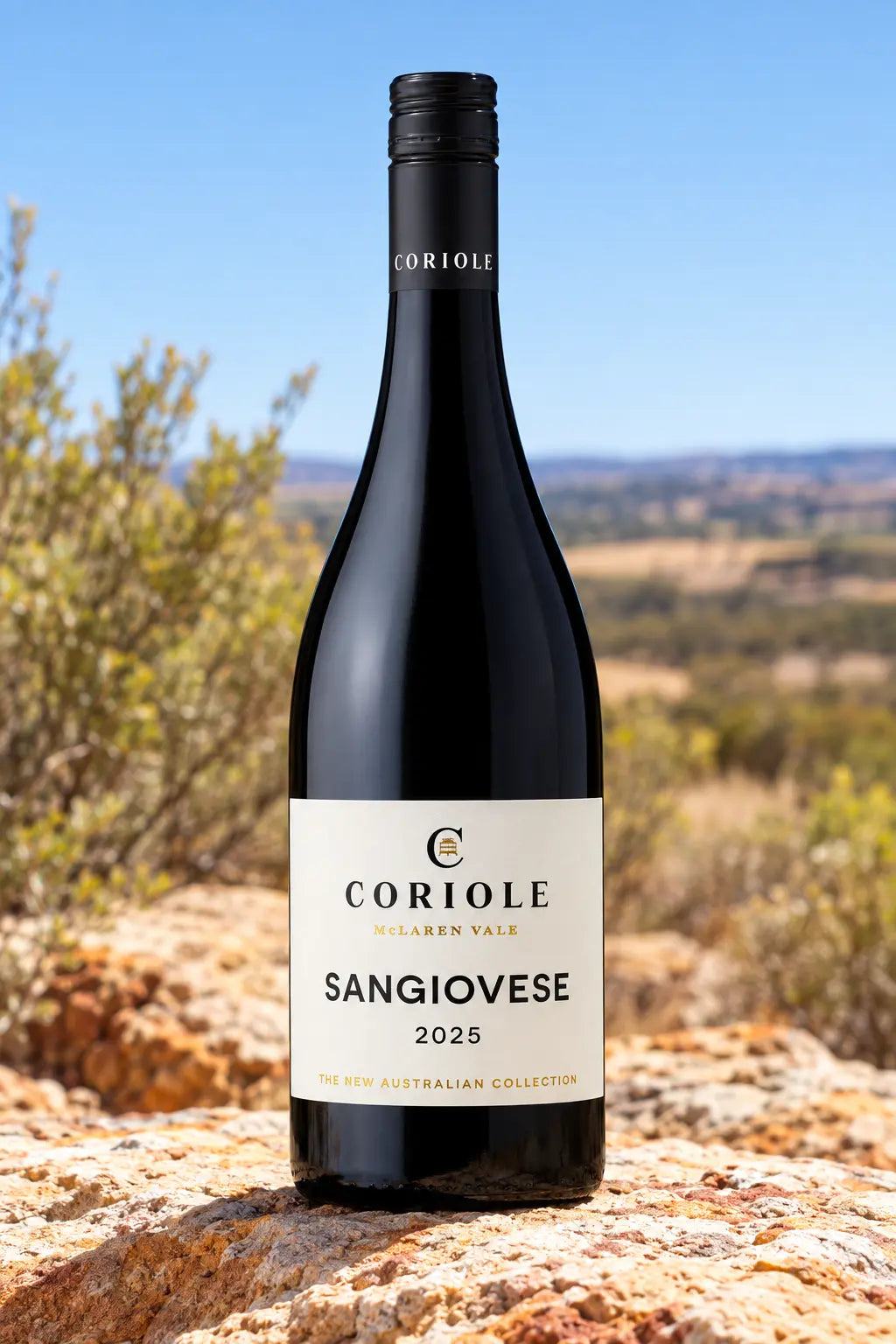 Coriole Sangiovese 2025 750mL bottle of red wine from McLaren Vale.