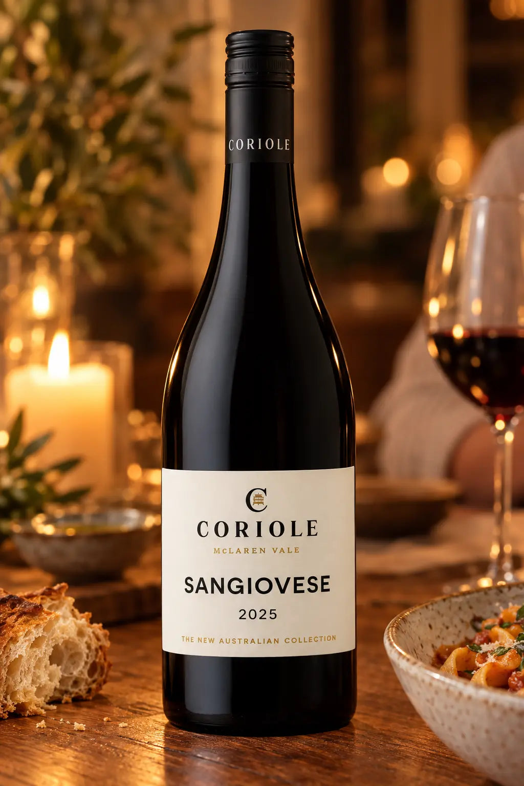 Coriole Sangiovese 2025 750mL bottle of red wine from McLaren Vale.