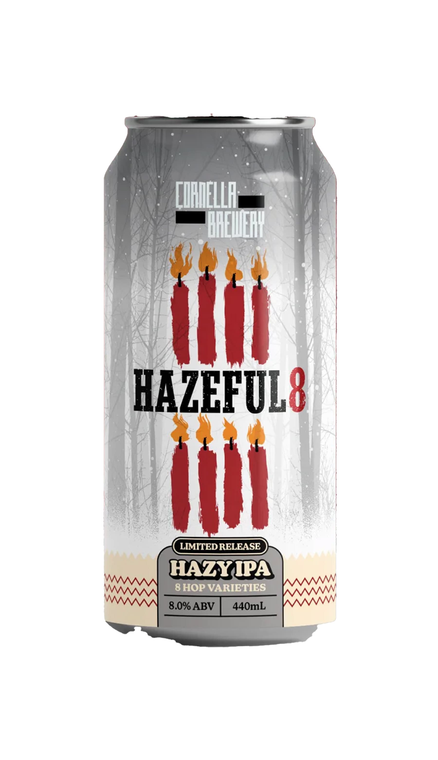 Cornella Brewery Hazeful 8 Hazy IIPA 440mL - Wine Sellers Direct