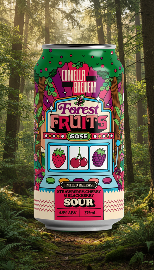 Find out more or buy Cornella Forest Fruits Gose 375mL online at Wine Sellers Direct - Australia’s independent liquor specialists.