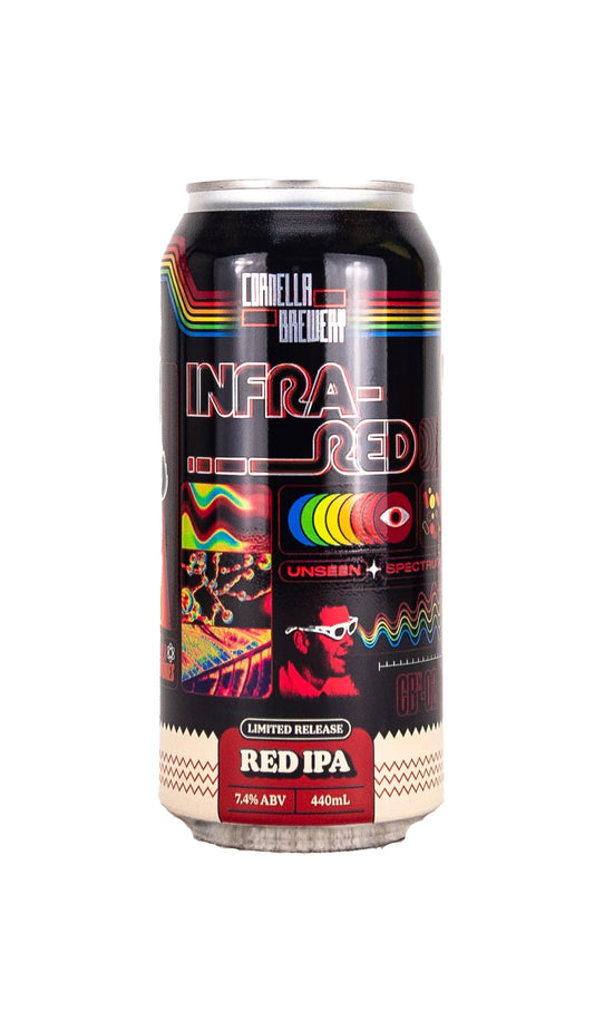 Find out more or buy Cornella Infrared Red IPA 440ml online at Wine Sellers Direct - Australia’s independent liquor specialists.
