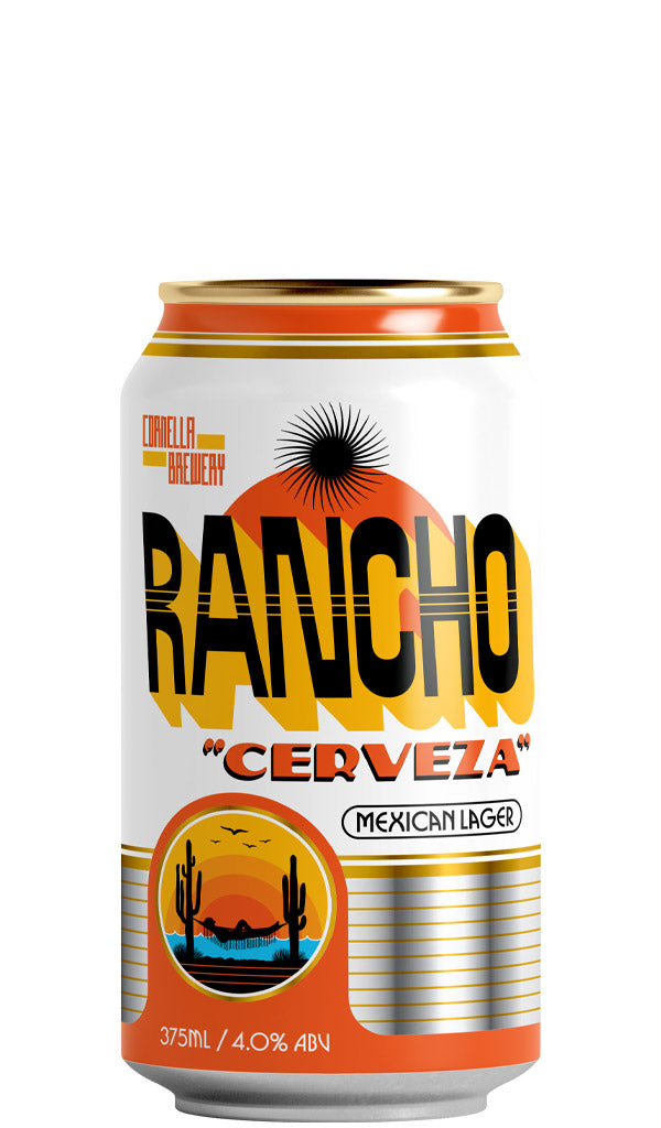 Find out more or buy Cornella Rancho Cerveza Mexican Lager 375mL available online at Wine Sellers Direct - Australia's independent liquor specialists.