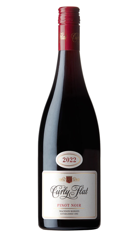 Find out more or buy Curly Flat Pinot Noir 2022 (Macedon Ranges) online at Wine Sellers Direct - Australia’s independent liquor specialists.